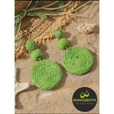 Raffia Earrings