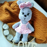 Handmade crochet bunny