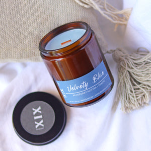 Fragranced Candle - Velvety Blue