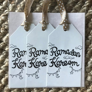 Ramadan Kareem Gift Tags