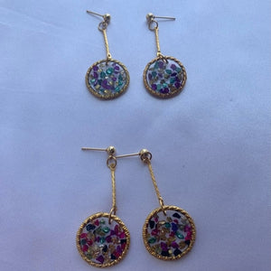 Resin earrings