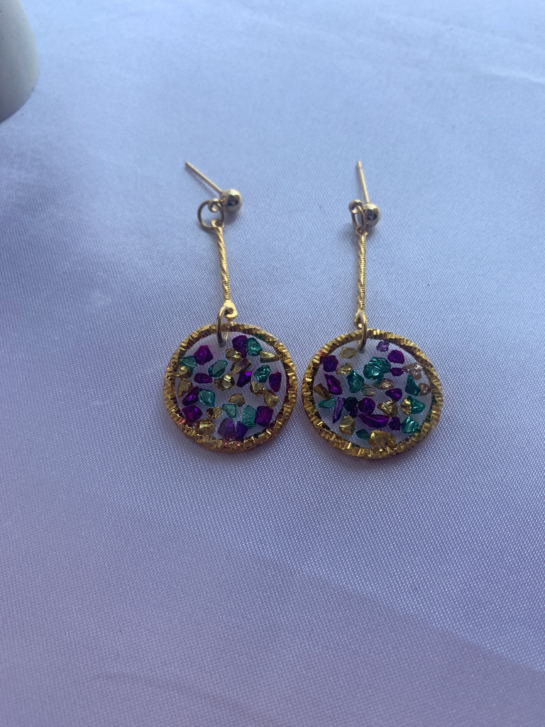 Resin earrings