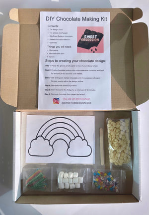 Make Your Own Chocolate Rainbow