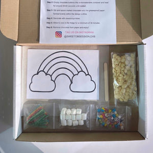 Make Your Own Chocolate Rainbow