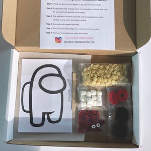 Make Your Own Chocolate ‘Among Us’ Character