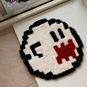 Super mario tufted rug