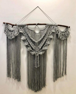 Macrame wall decor