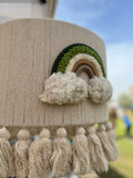 Kids macrame lamp