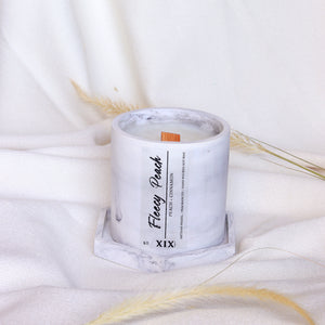 Fleecy Peach - Artisan Fragranced Candle