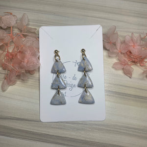 Bermuda in icy blue earrings