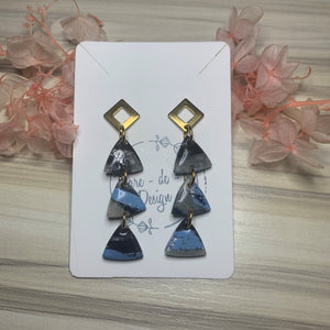 Bermuda in galaxy earrings