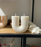 U-Shaped Candle