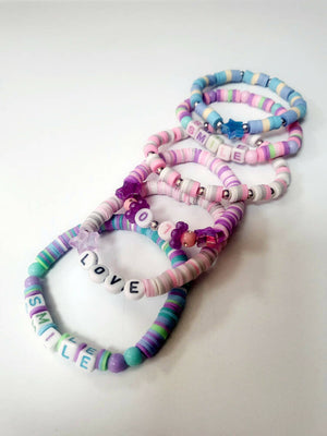 polymer bead bracelet