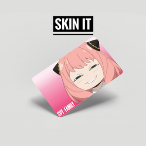 Anime SpyXFam Logo atm card sticker