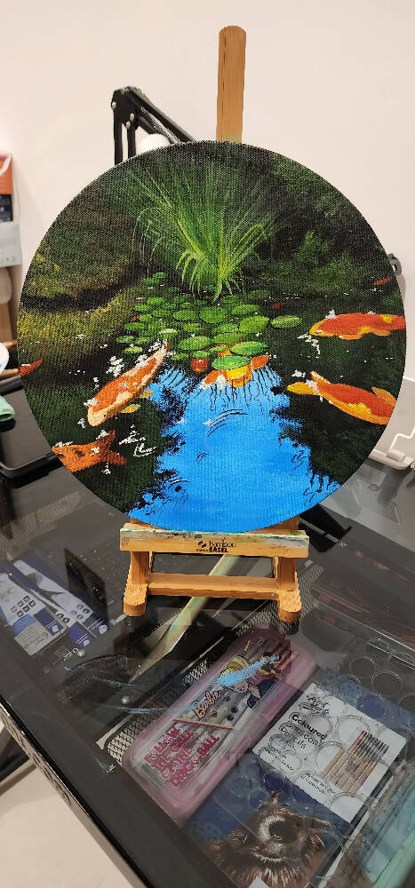 Acrylic painting