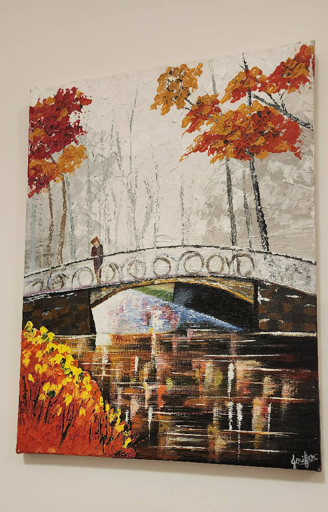 Acrylic painting