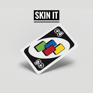 Uno card atm card sticker