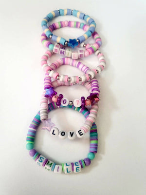 polymer bead bracelet
