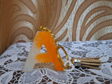 Amber Embrace Keychain