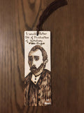 Handmade Pyrography “Wood Burned” VAN GOGH BOOKMARK