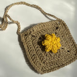 straw crochet bag for girls