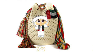 Bling Handmade Bag - UAE Flag