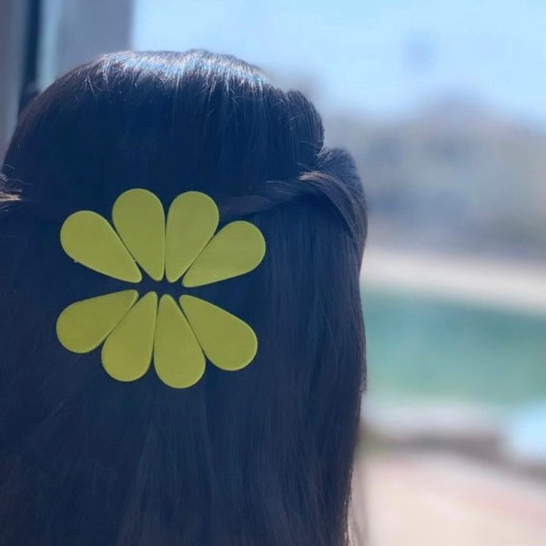 Arched leaves Hairclip