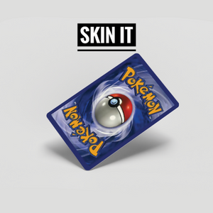 Pokemon card atm card sticker