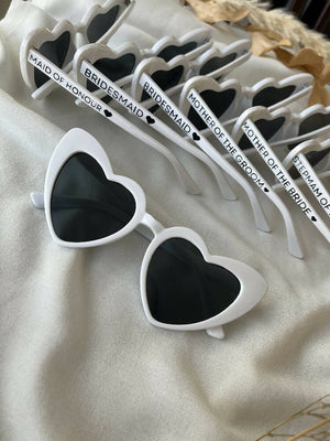 Bridal - Heart Sunglasses