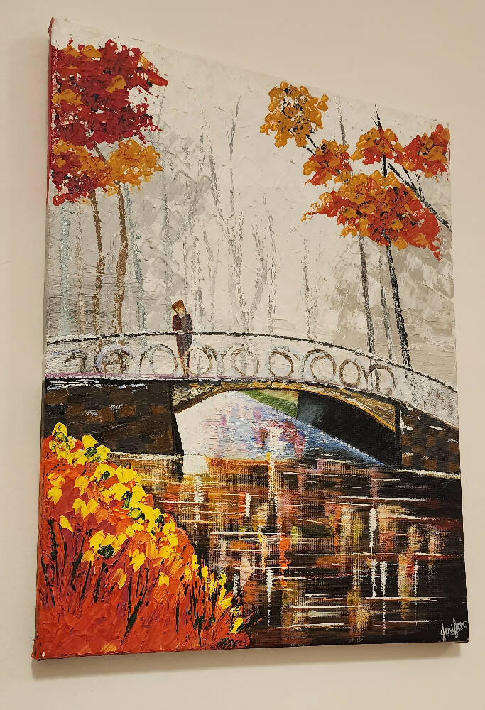 Acrylic painting