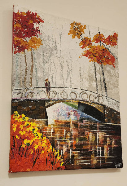 Acrylic painting