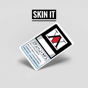 Hunter X Hunter License atm card sticker