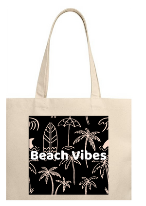 Tote Bag Beach Vibes